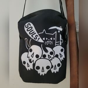 Black Graphic Bag
